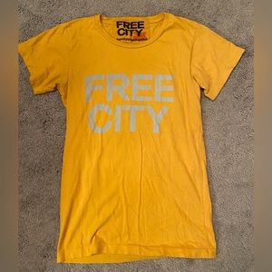 Orange FREECITY Neighborhood Tee